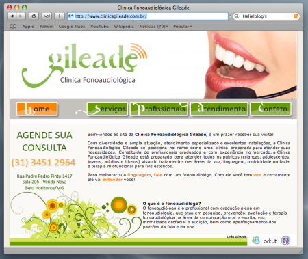 Clinica Gileade Website